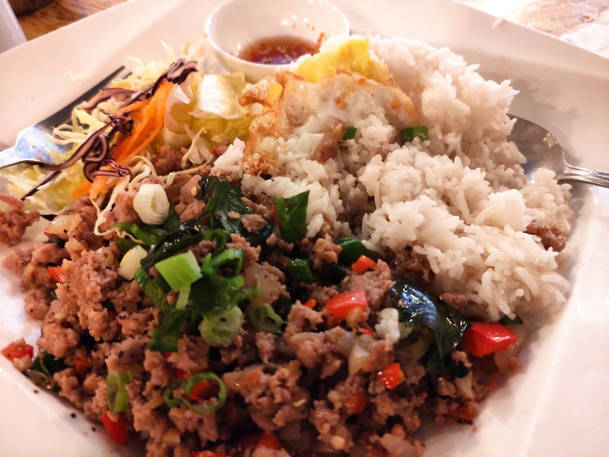 Kra-Prau Fried Rice, Thai Town Restaurant