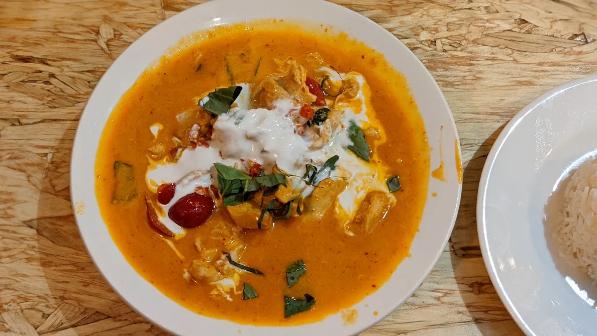Red Panang Curry, Thai Town Restaurant