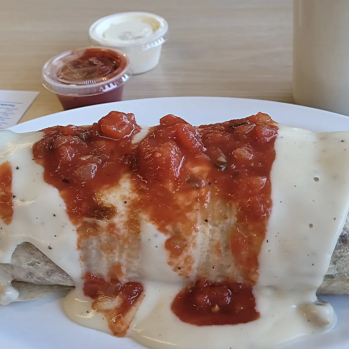 Special Breakfast Burrito