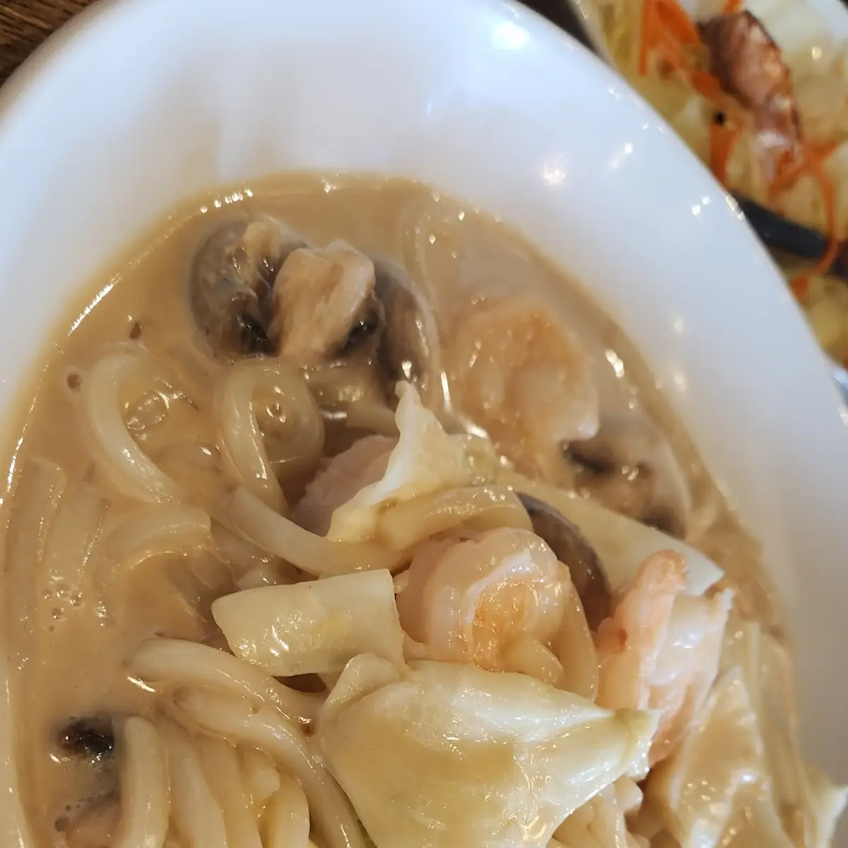 Creamy Garlic Udon