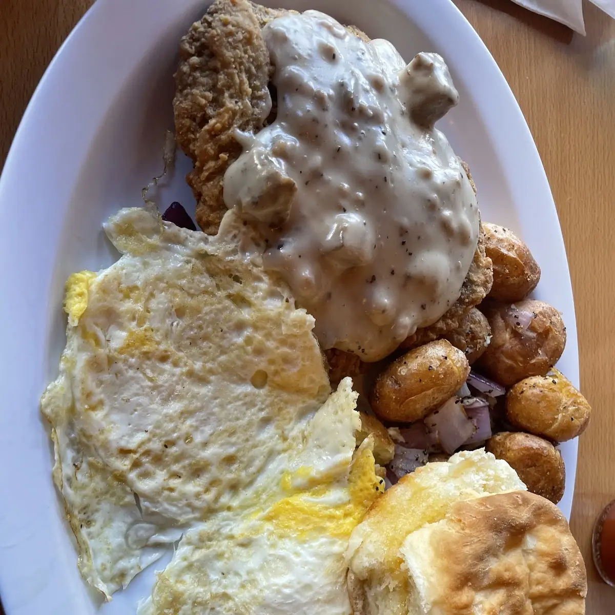 TJ's Biscuits & Sausage Gravy