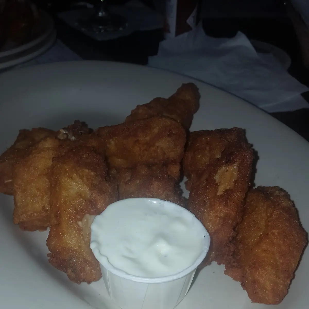 Battered Dipped Chicken Wings