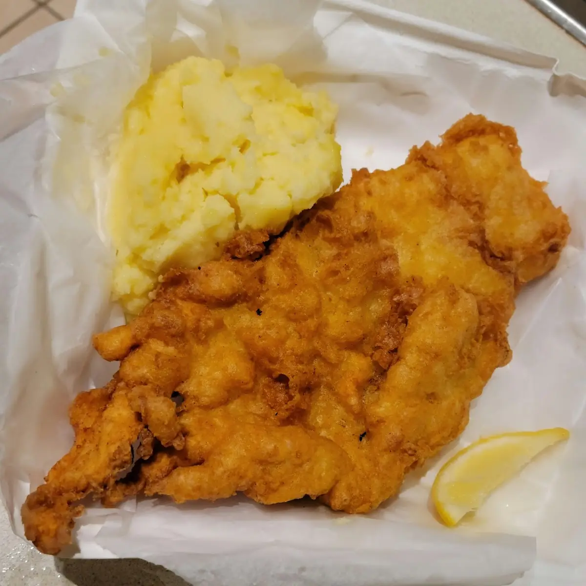 Fish and Mashed Potatoes