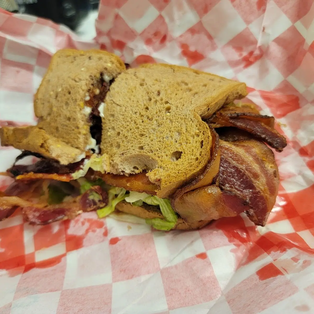 blt on Gluten Free Bread
