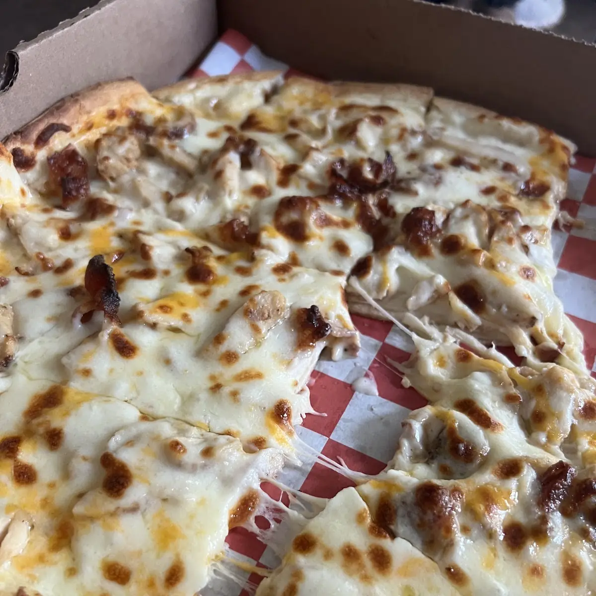 Chicken Bacon Ranch Pizza