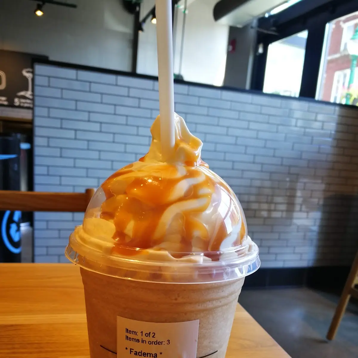 Draft Cold Brew with Salted Caramel Cold Foam
