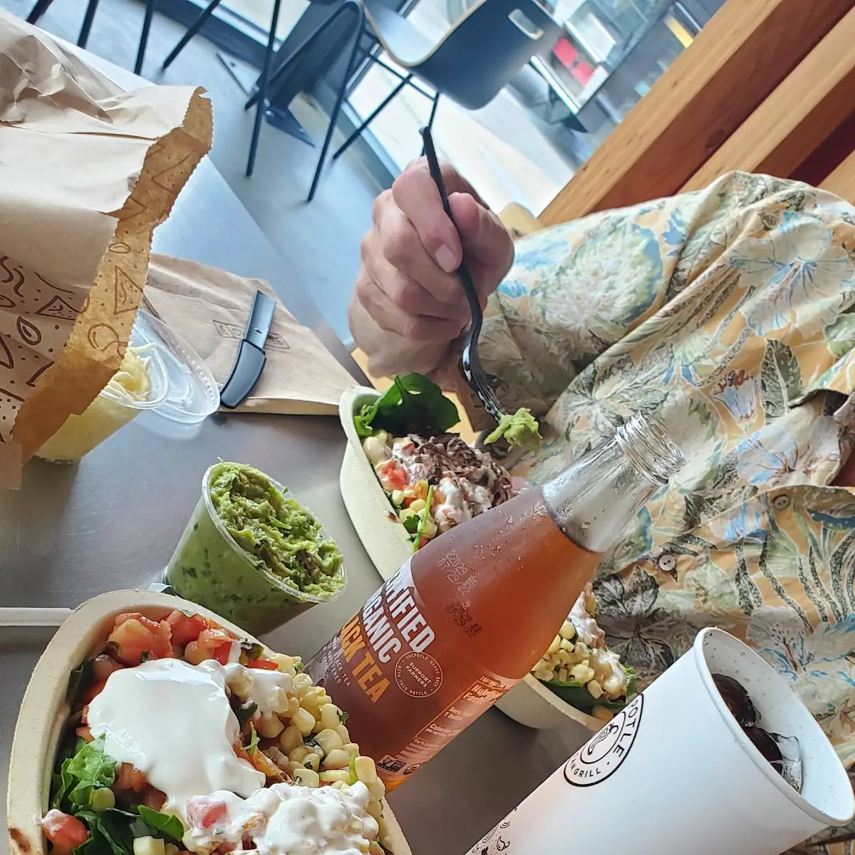 50 50 Beef Chicken Bowl