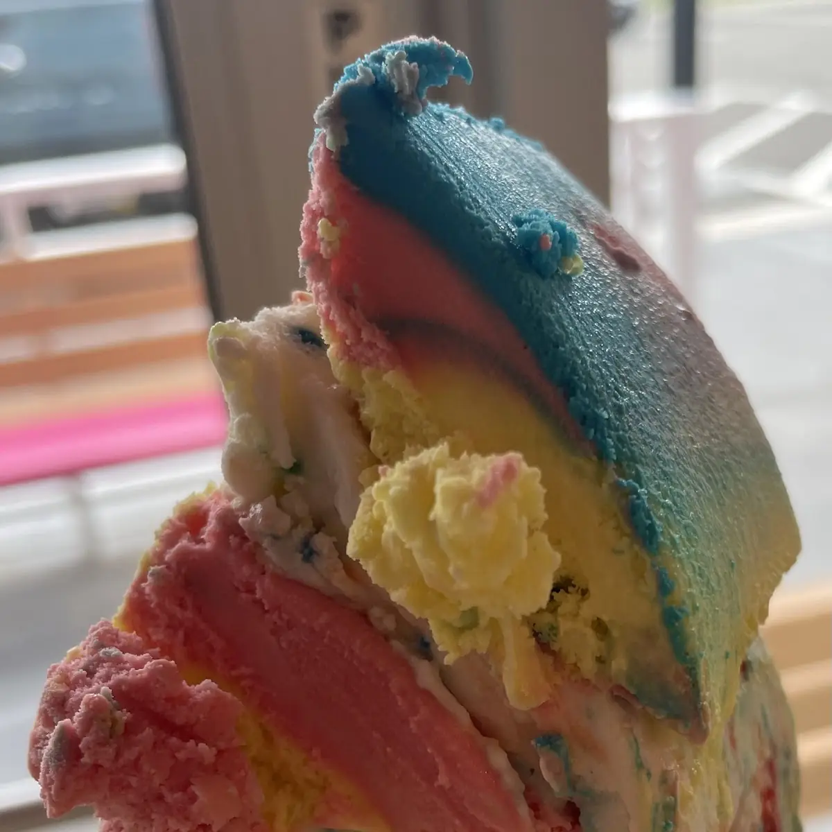 Cosmic Birthday Waffle Cone
