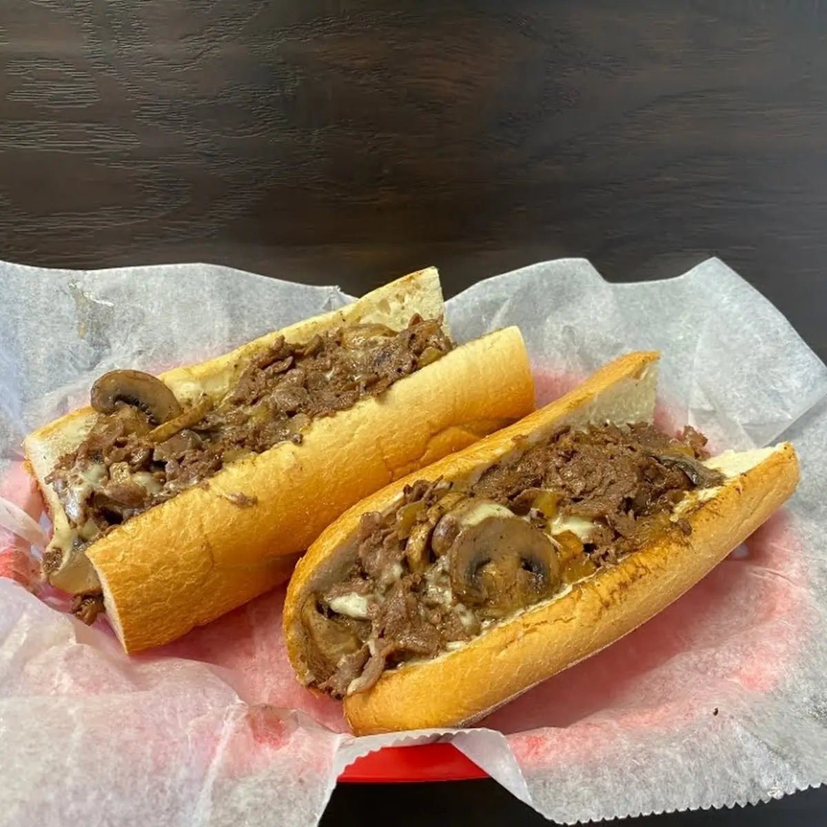 Steak Sub and French Fries