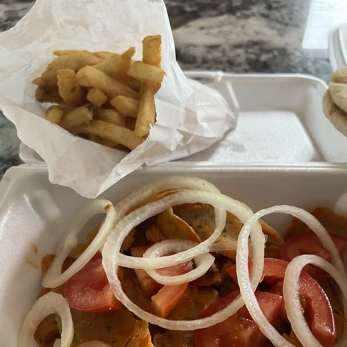 Buffalo Chicken Gyro