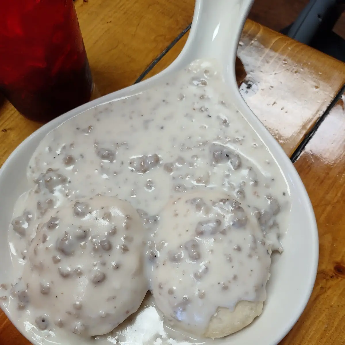 Homemade Biscuits & Sausage Gravy