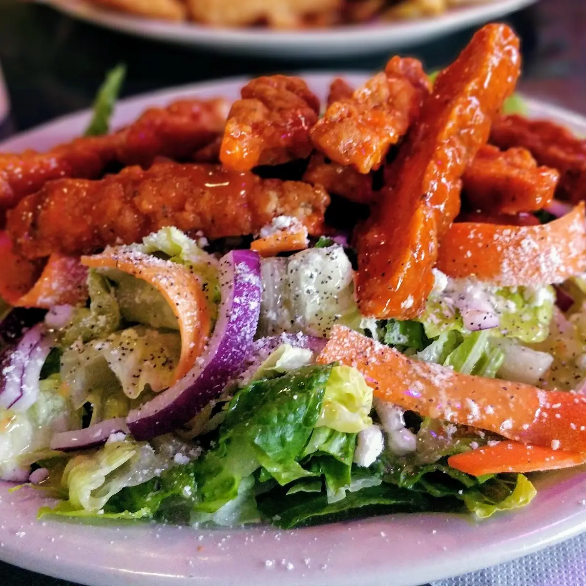 Buffalo Chicken Salad Minus Tomatoes