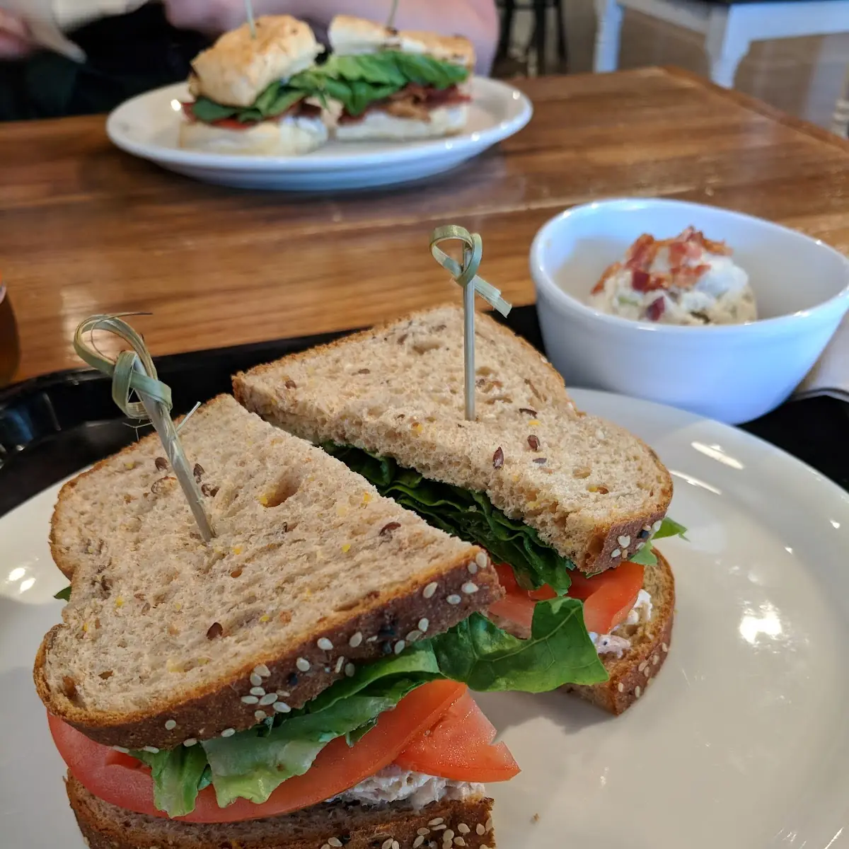 Smoked Chicken Salad Sandwich