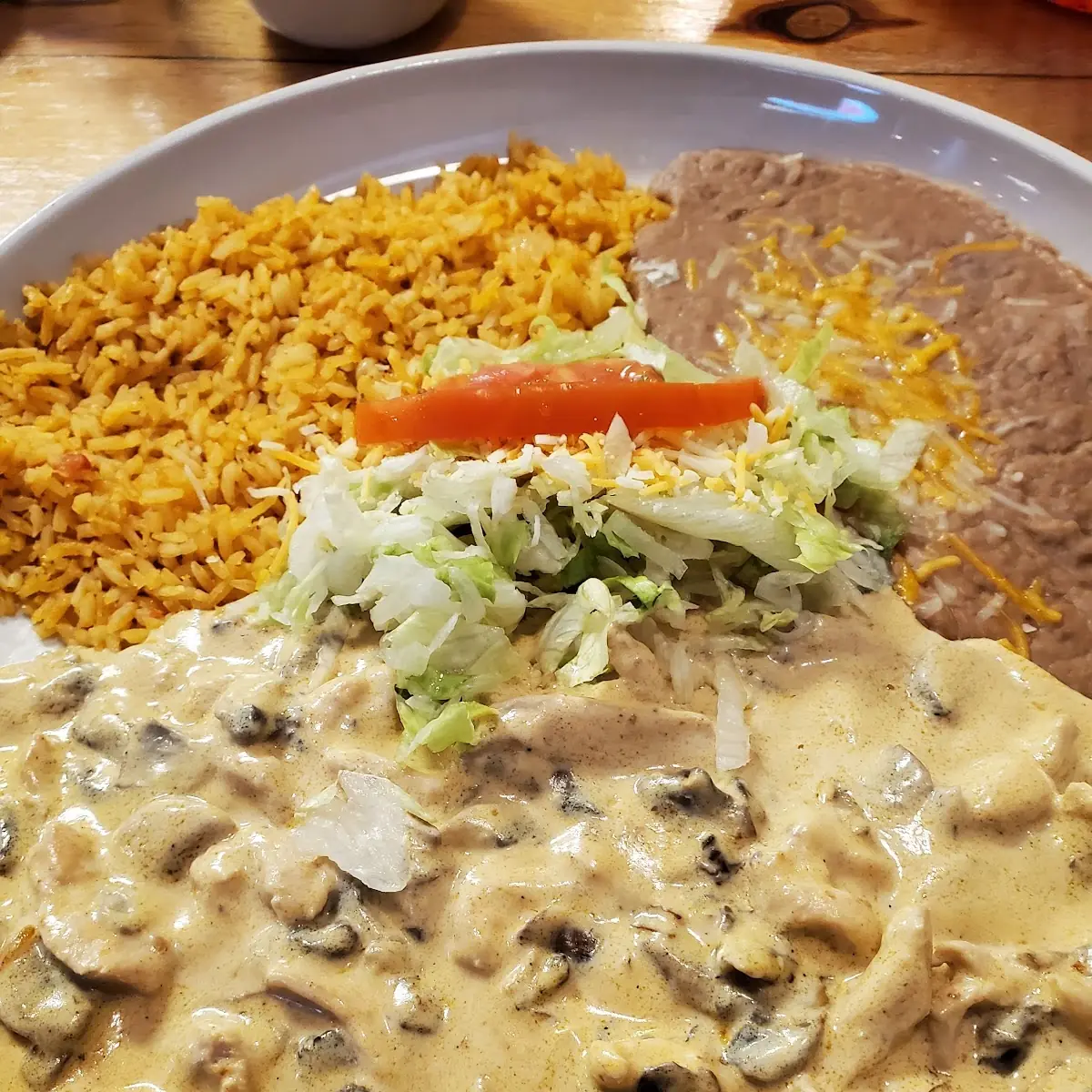 Pollo a La Crema