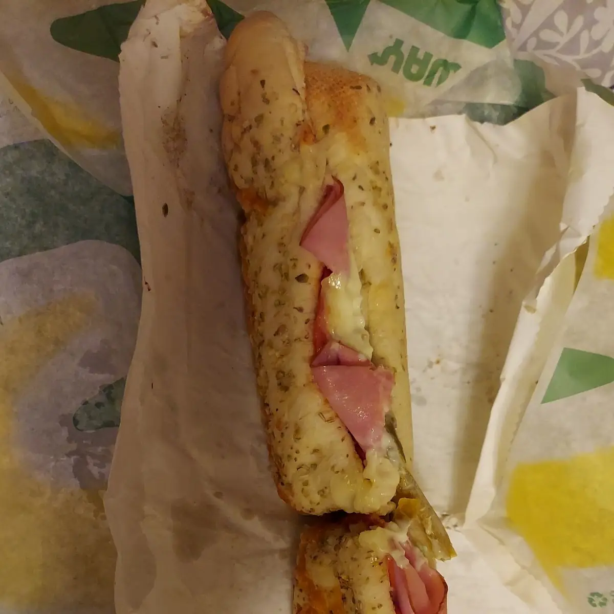 Italian BMT with Italian Herb and Cheese Sub Bread