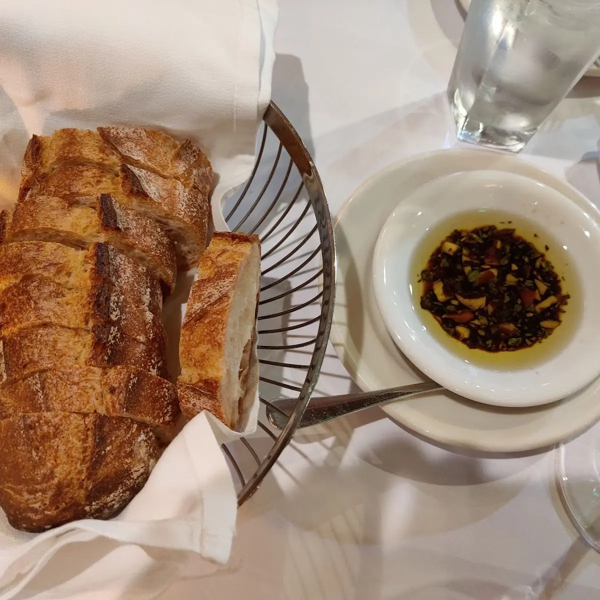 Bread with Olive Oil and Vinegar