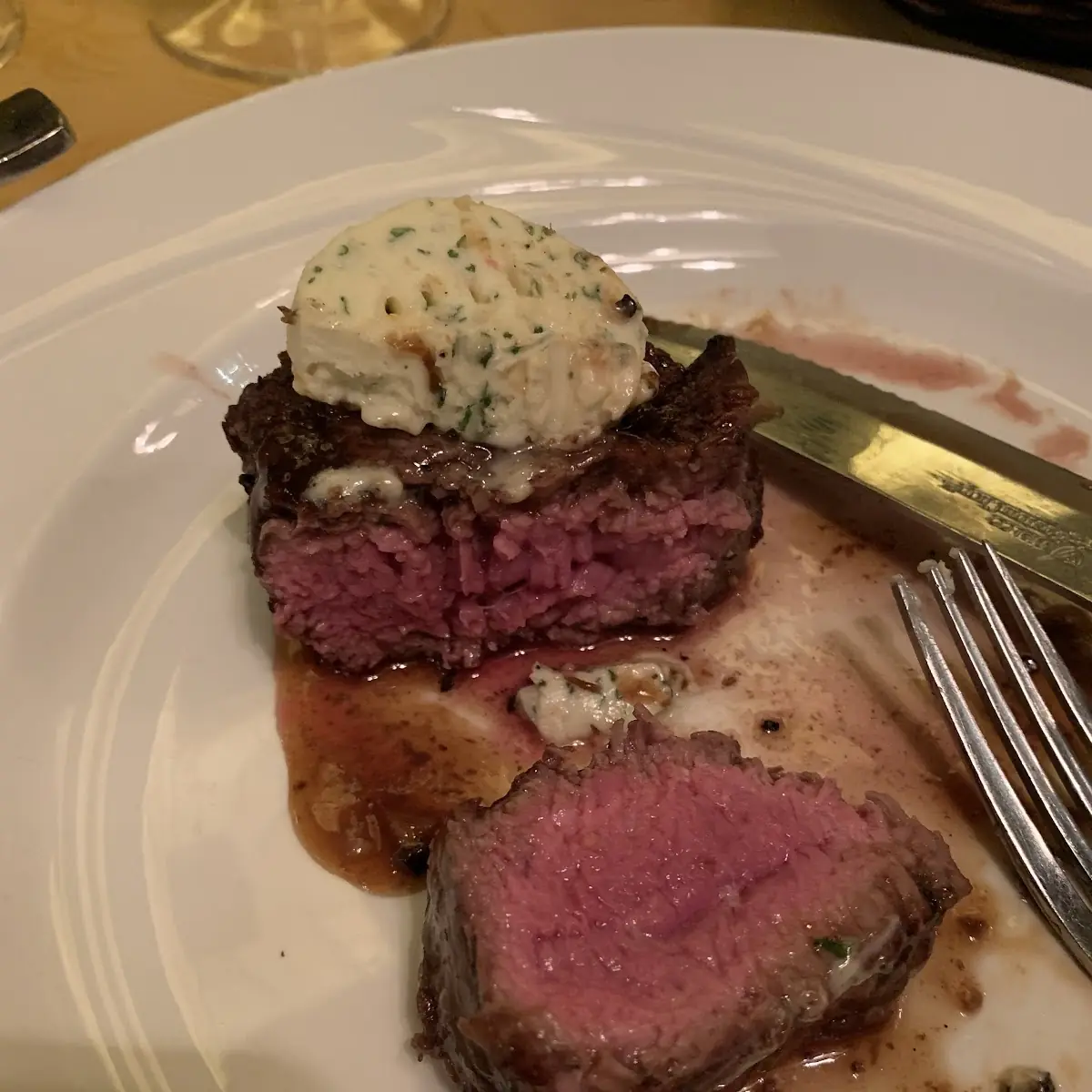 Au Poivre with Boursin Mashed Potato