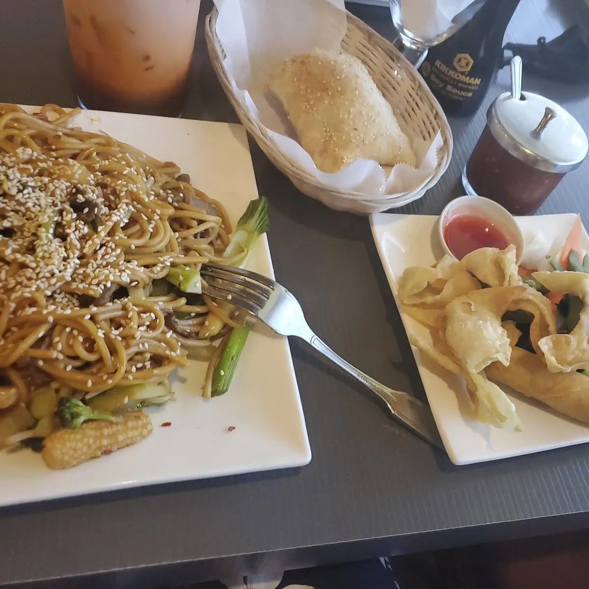 Noodles and Beef