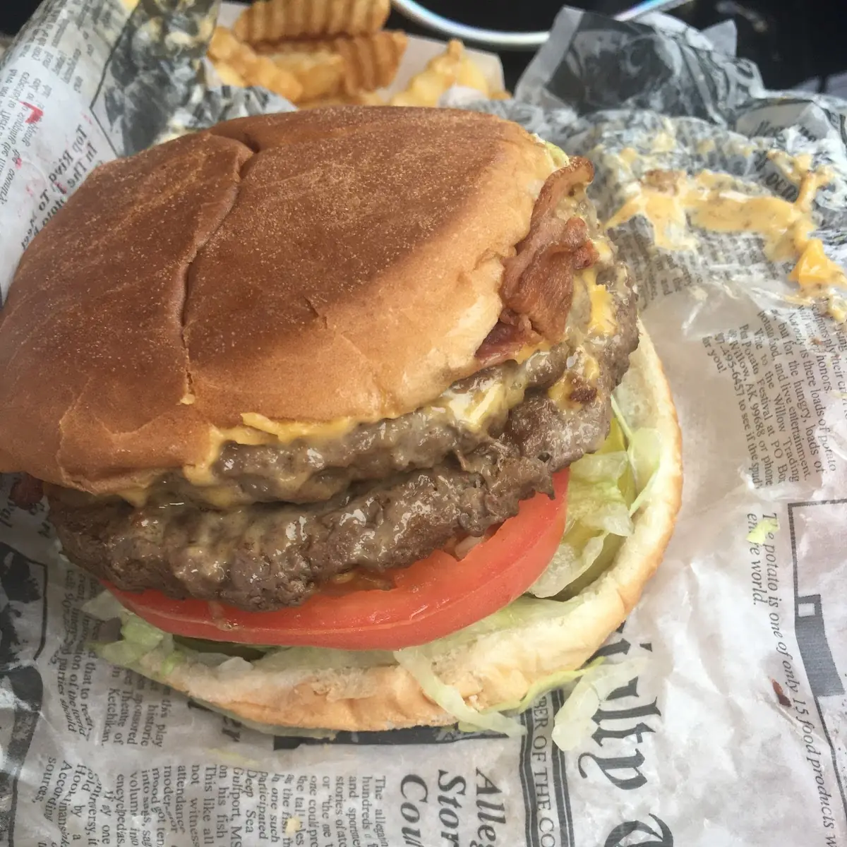 Double Bacon Cheeseburger