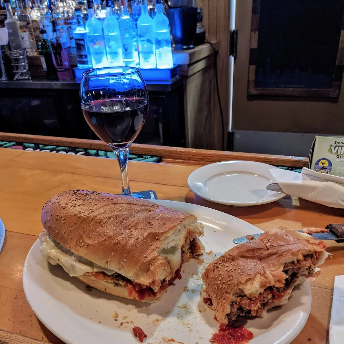 Meatball Parmigiana Hero