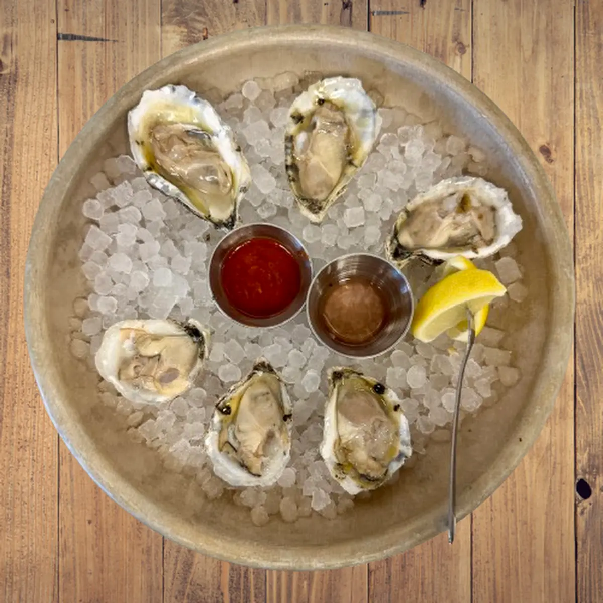 Oysters on the Half Shell