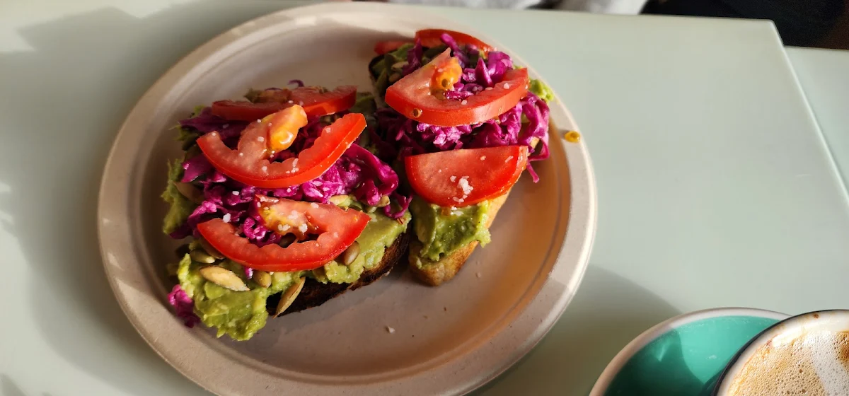 Avocado Toast on Sourdough Toast
