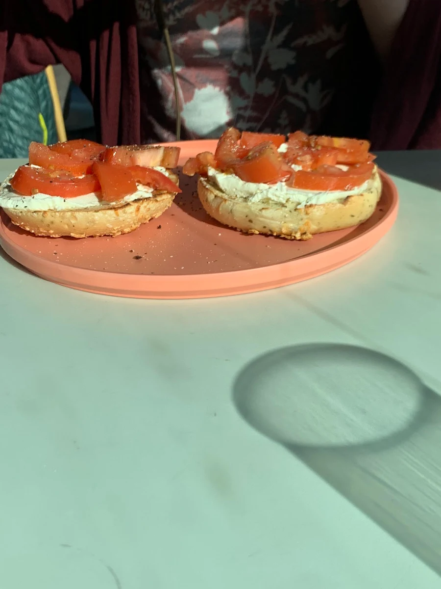 Toasted Bagel & Cream Cheese
