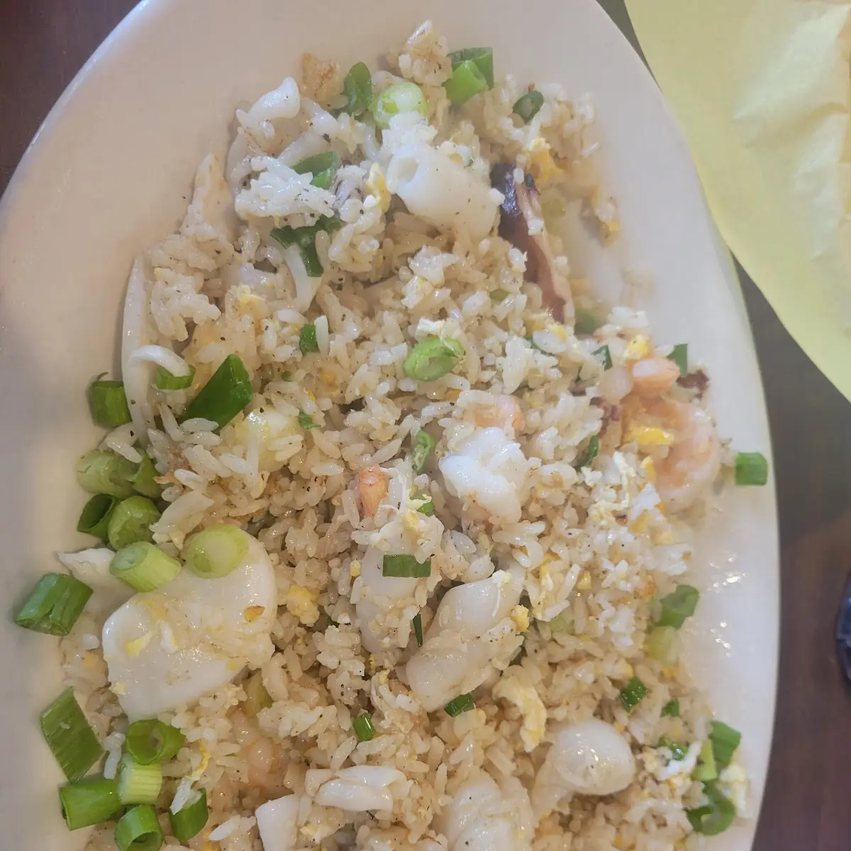 Arroz Chaufa De Mariscos