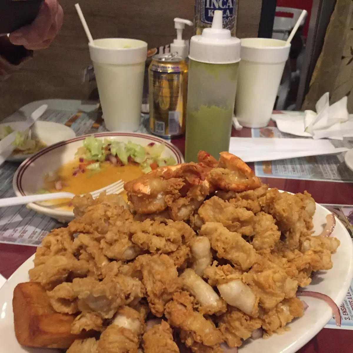 Deep Fried Seafood Platter