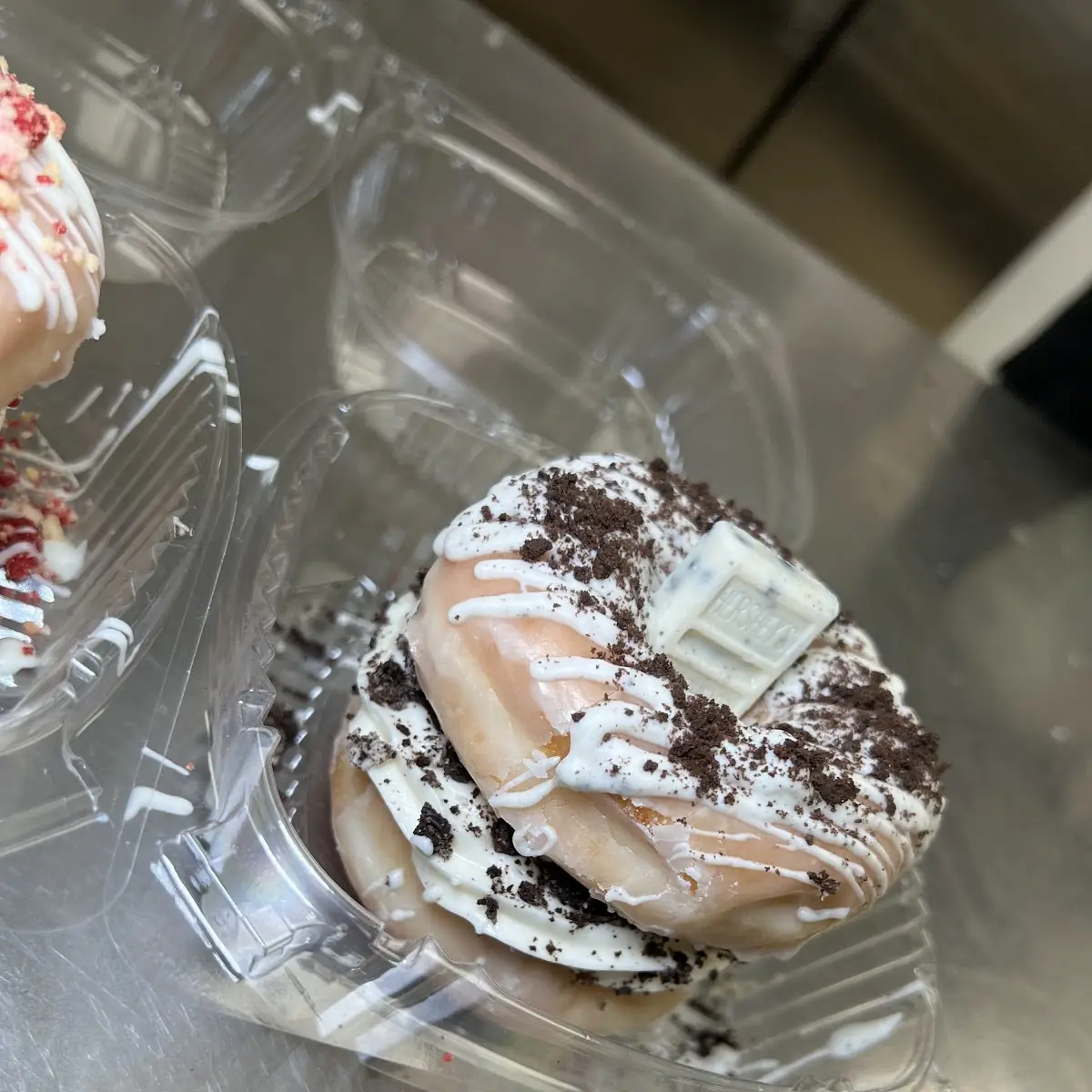 Oreo Stuffed Cheesecake Donut