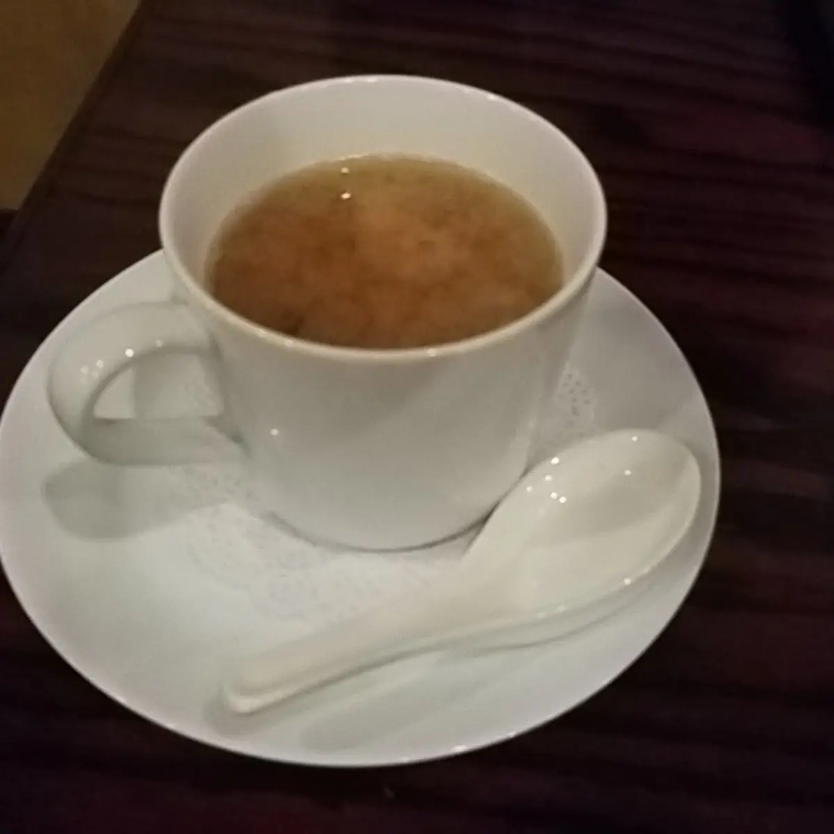 Snow Crab Miso Soup