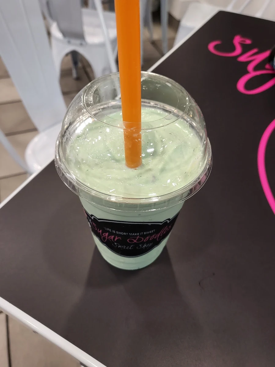 Mint Chocolate Chip Milkshake
