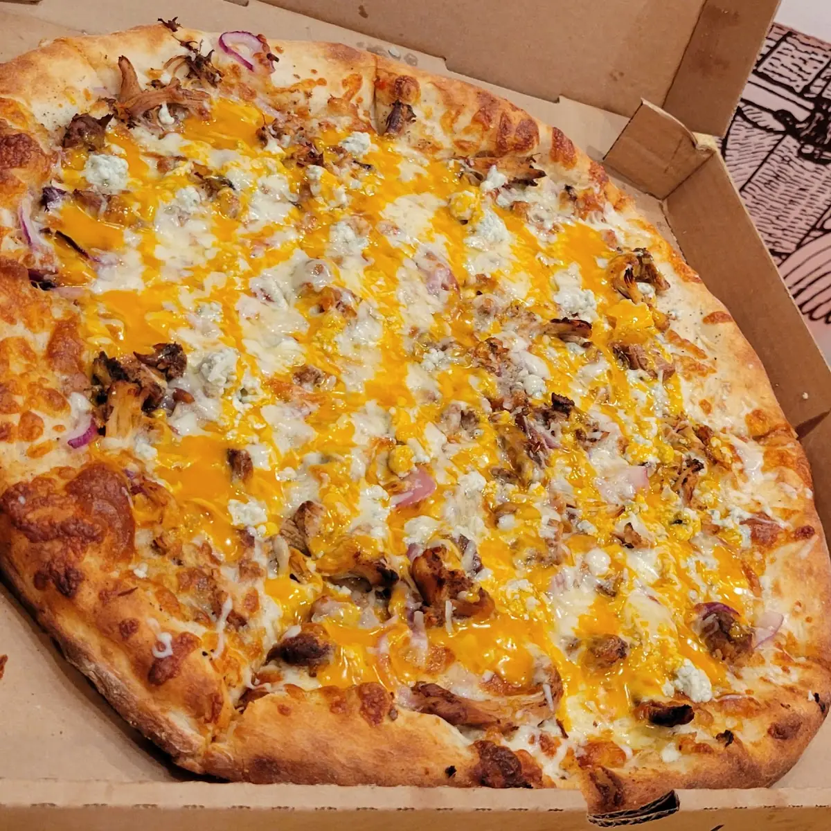 Buffalo Chicken Pizza