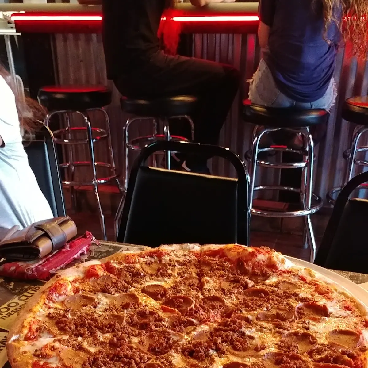 Pepperoni and Sausage Pizza