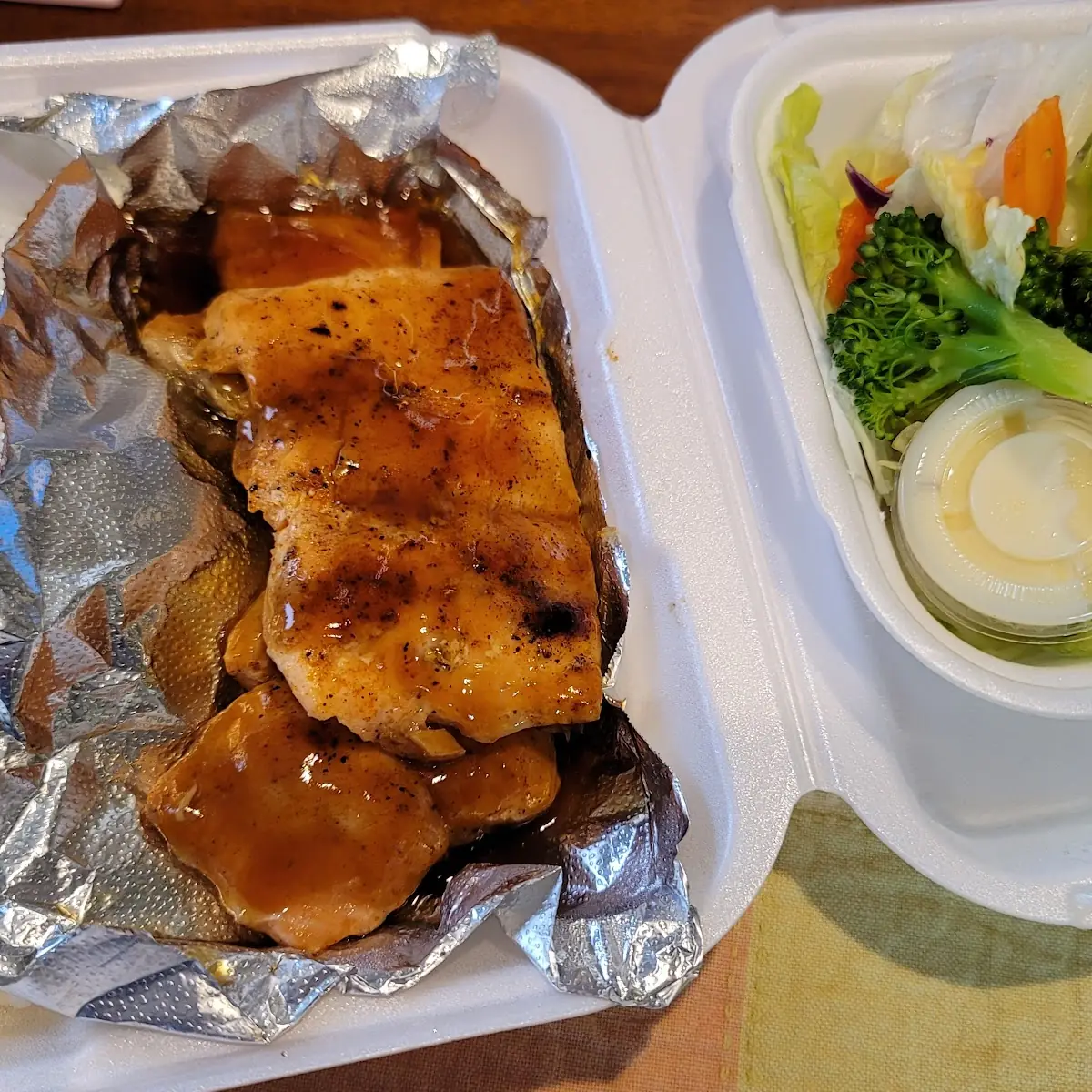 Salmon Teriyaki Plate