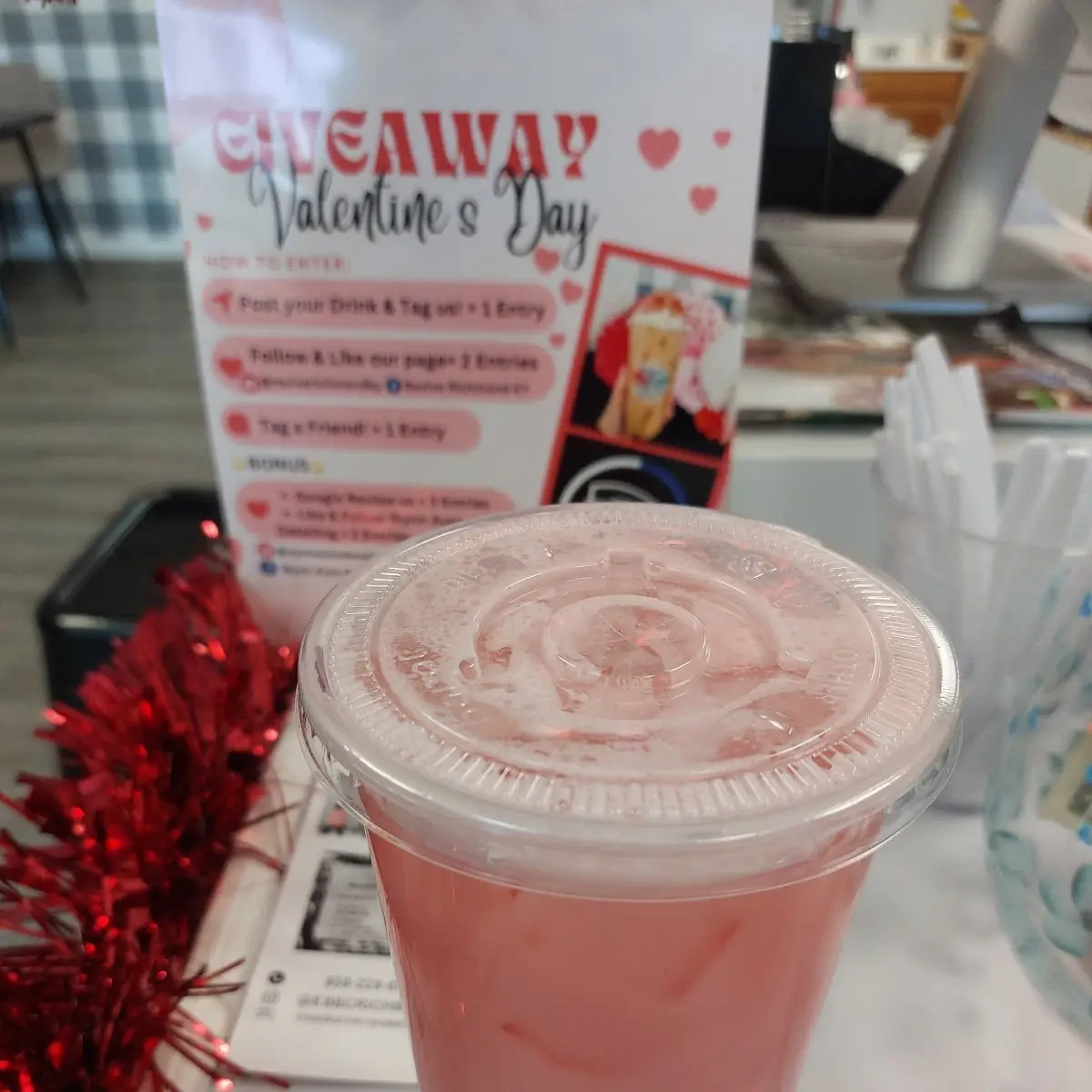 Strawberry Açaí Lemonade