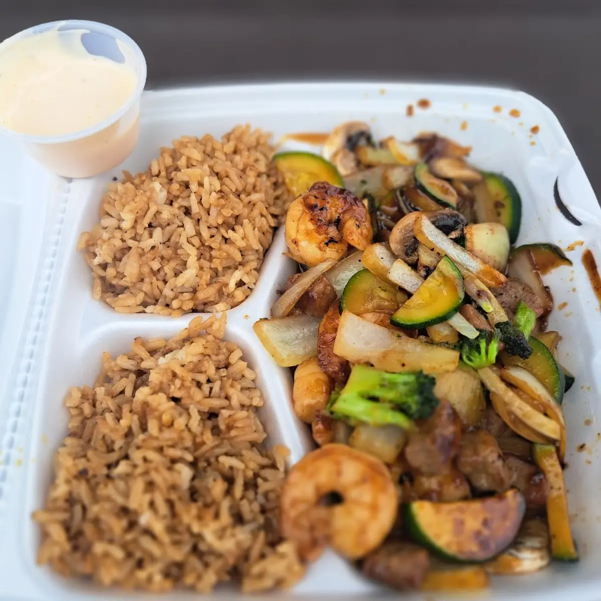 Steak & Shrimp Hibachi