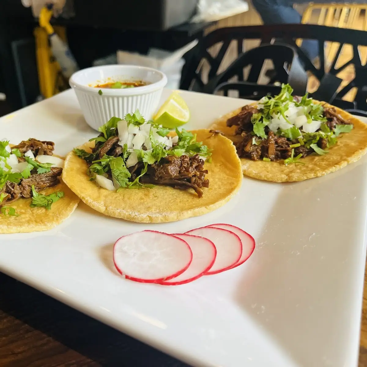 Carne Asada Taco Trio