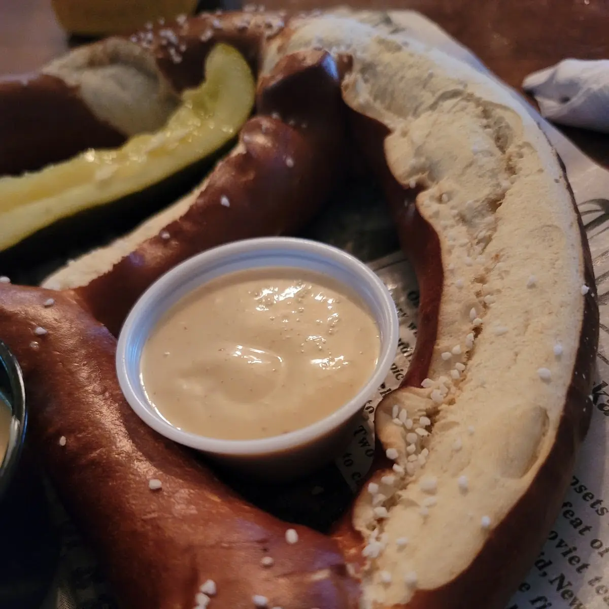 Loaded Giant Pretzel
