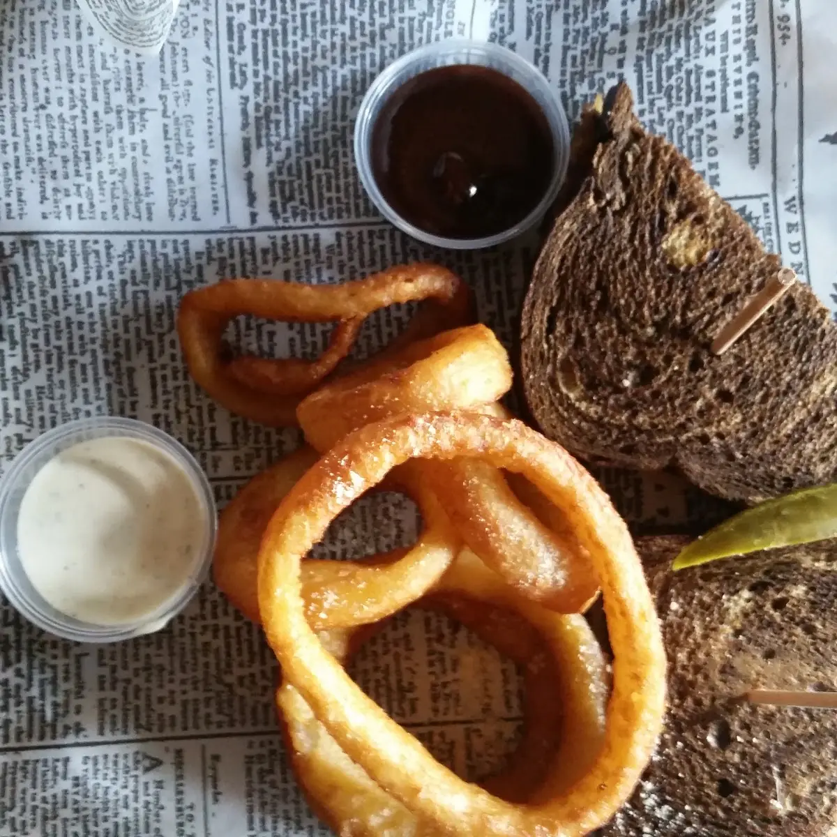 Rings & Sweet Potato Fries