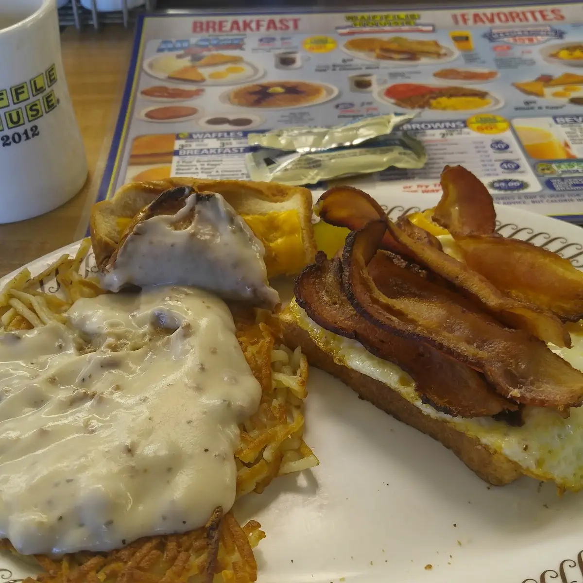 Texas Toast Breakfast Sandwich