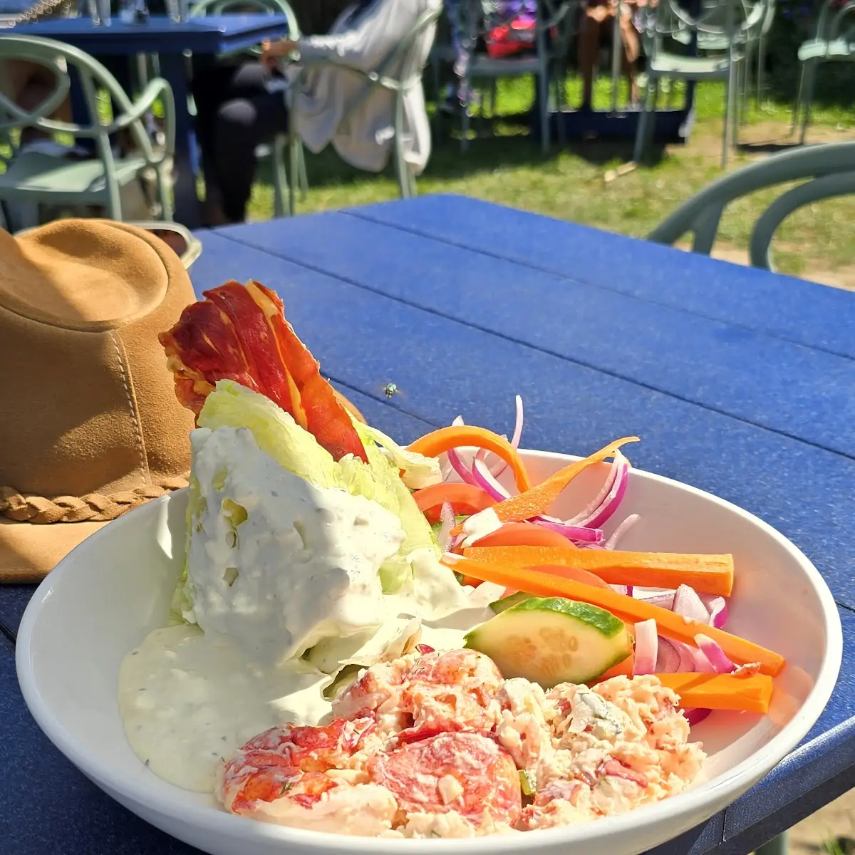 Wedge Salad with Lobster