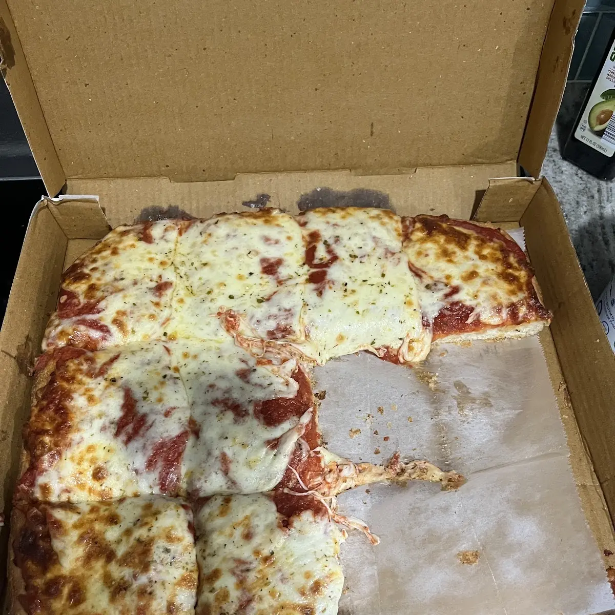Sicilian Cheese Pizza