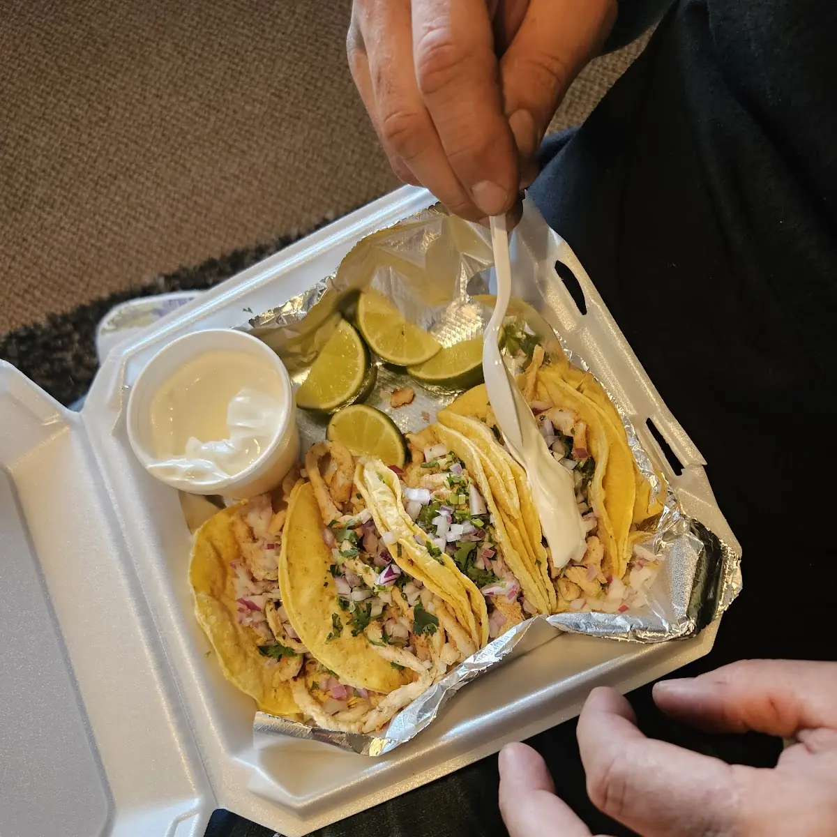 Shrimp Street Tacos