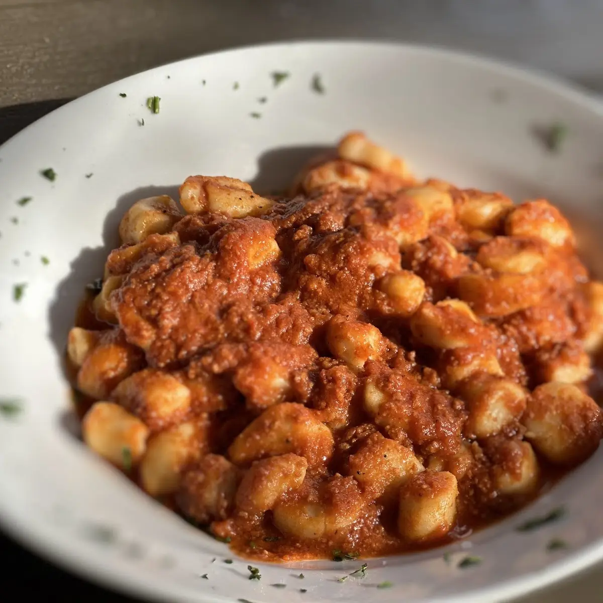 Gnocchi Bolognese