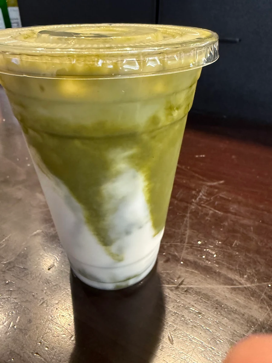 Iced Matcha with Vanilla