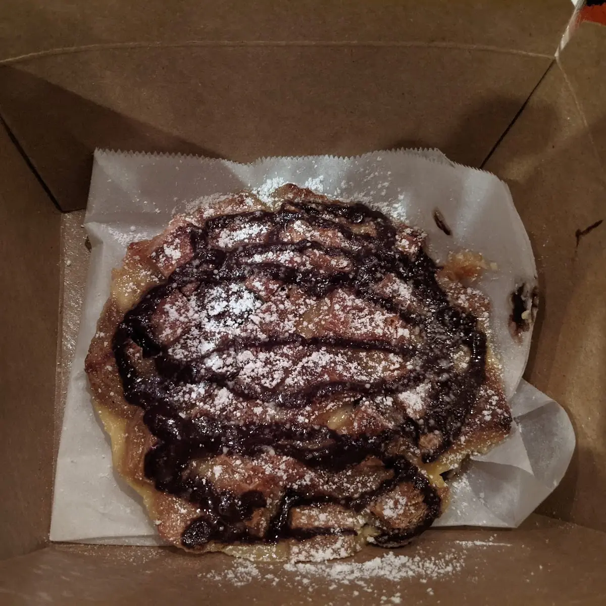 Chocolate Croissant Bread Pudding