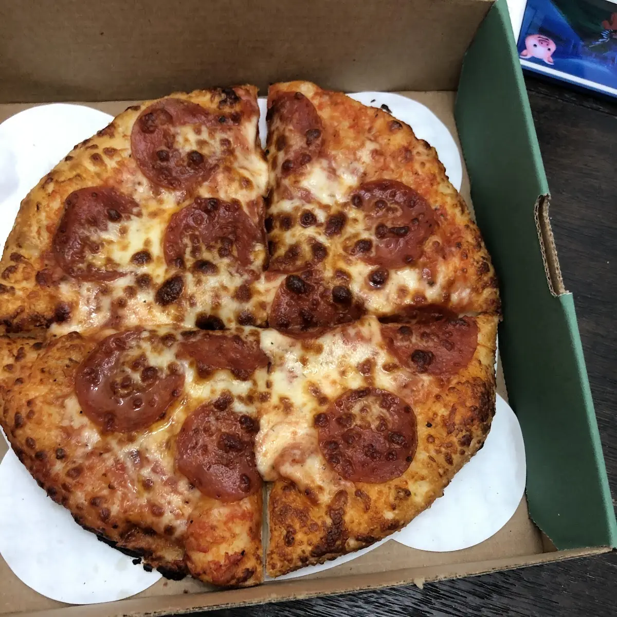 Old World Style Pepperoni Pizza - Round Hand Tossed Crust