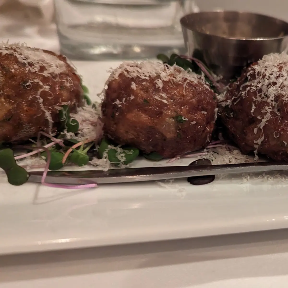 Meatballs Appetizer Sampler
