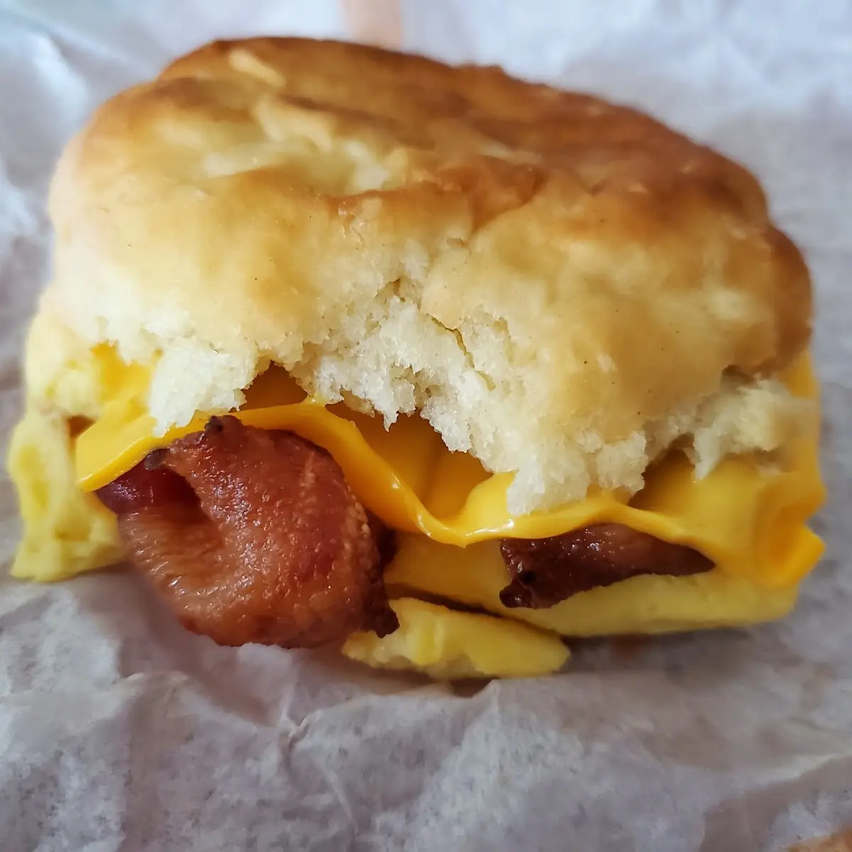 Bacon Egg & Cheese Biscuit